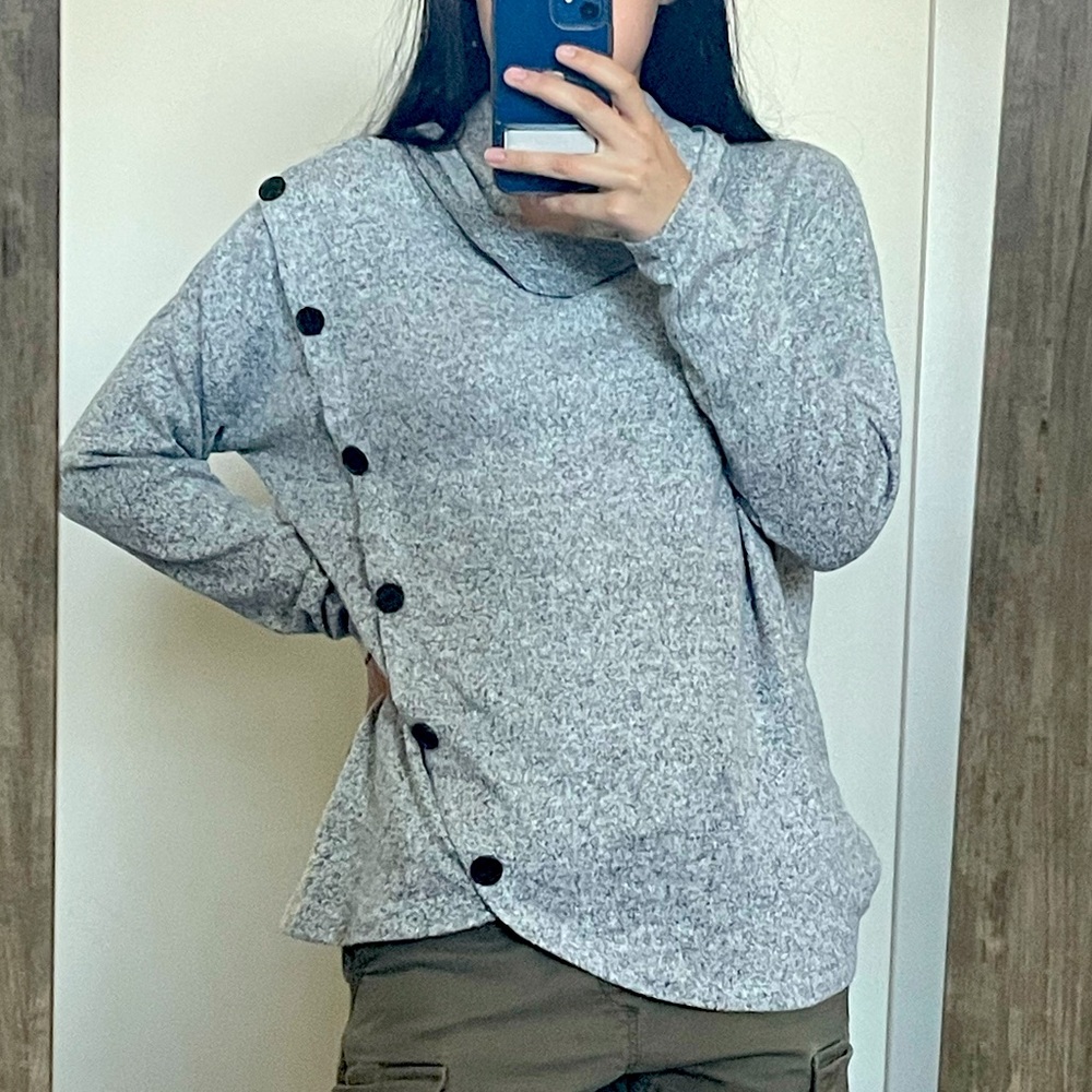 Gray Retrology Sweater Size Small